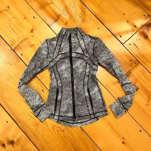 Lululemon Define Jacket Gray Speckle